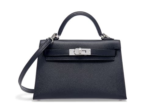 hermes mini kelly black silver|Hermes mini kelly cost.